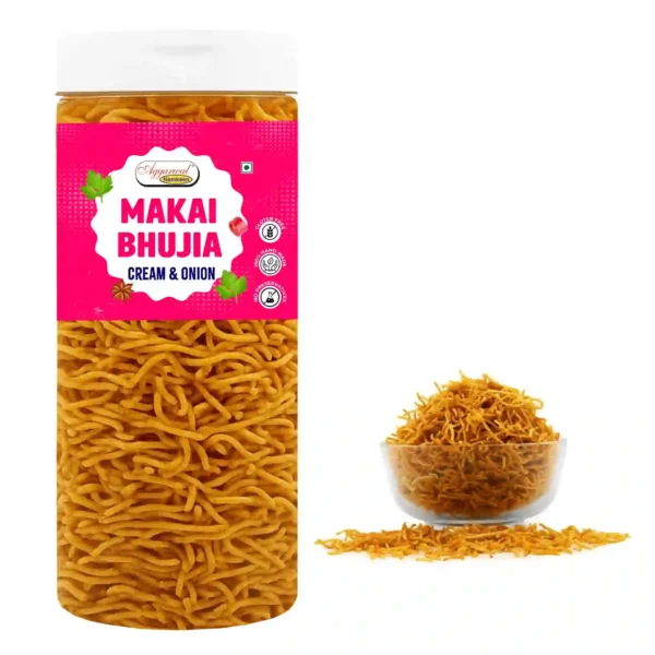 Makai Bhujia Cream & Onion (200 Gm) - Image 2