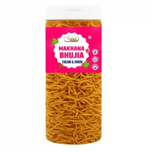 Makhana Bhujia Cream & Onion (200 Gm)
