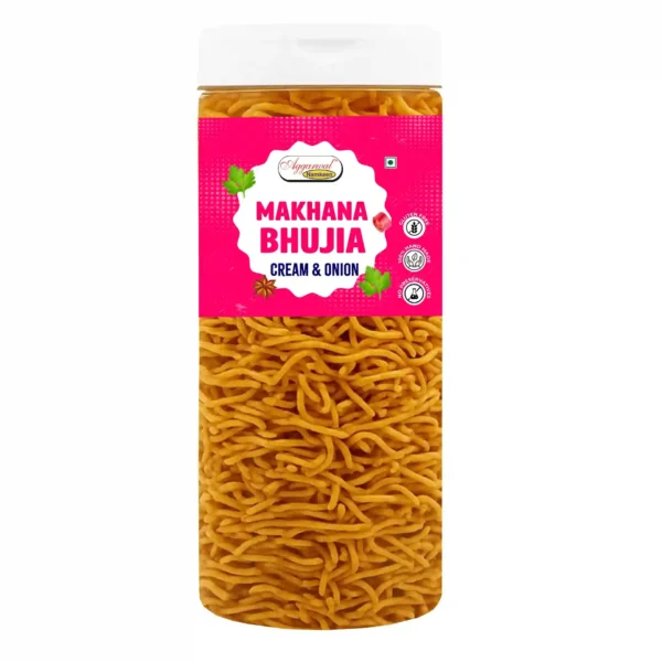 Makhana Bhujia Cream & Onion (200 Gm)
