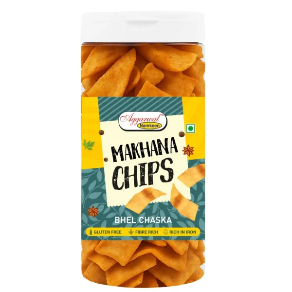 Makhana Chips Bhel Chaska (150 Gm)