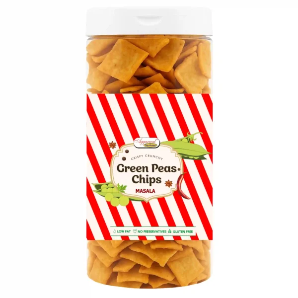 Green Peas Chips Masala (150 Gm)