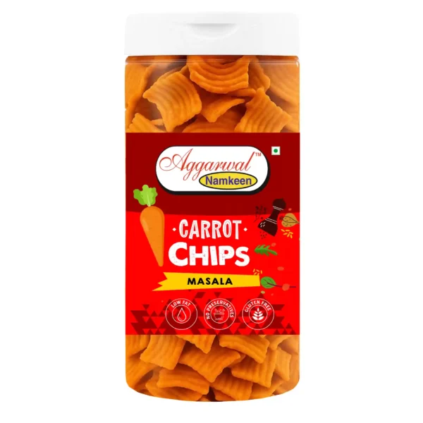 Carrot Chips Masala (75 Gm)
