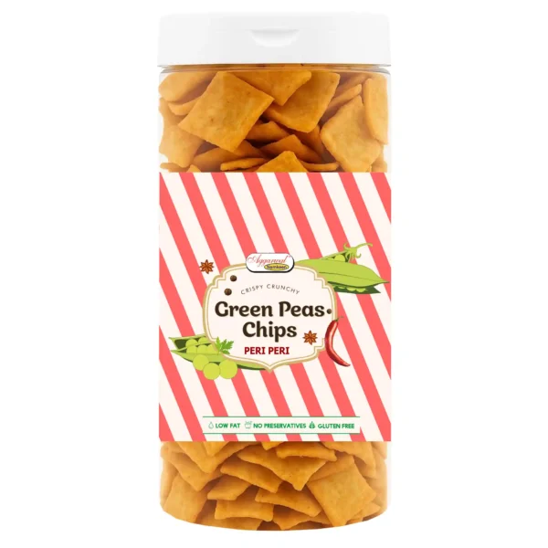 Green Peas Chips Peri Peri (150 Gm)