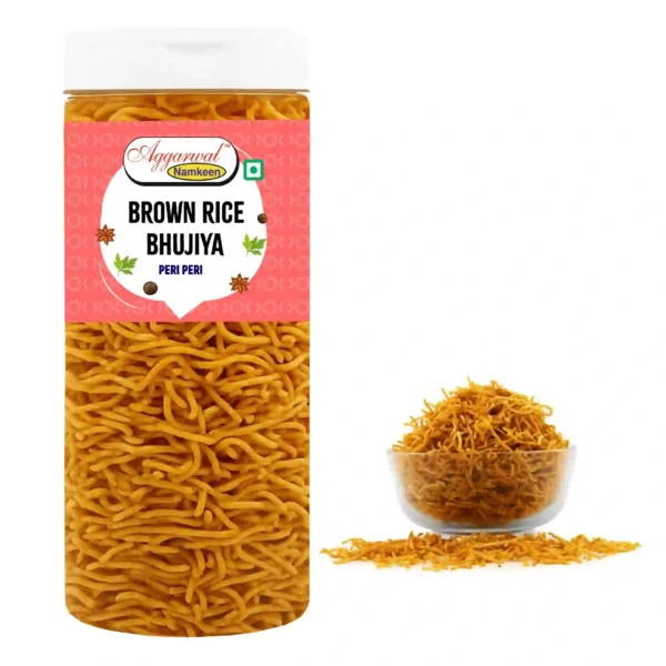 Brown Rice Bhujia Peri Peri (200 Gm) - Image 2