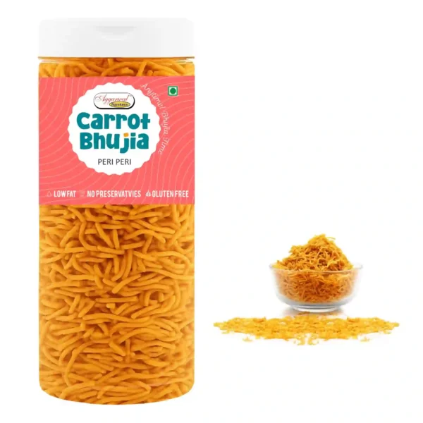 Carrot Bhujia Peri Peri (200 Gm) - Image 4