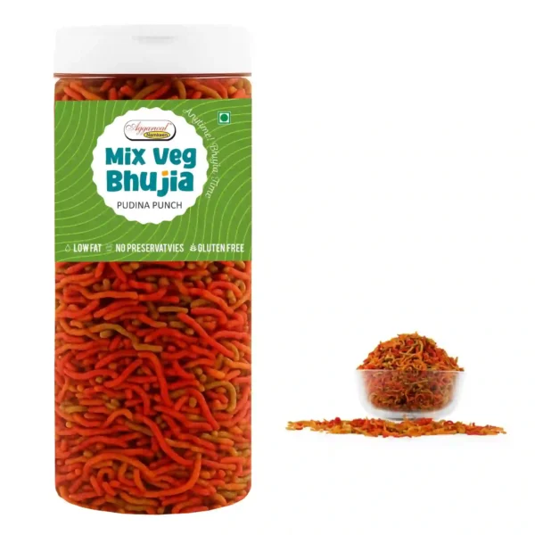 Mix Vegetable Bhujia Pudina (200 Gm) - Image 2