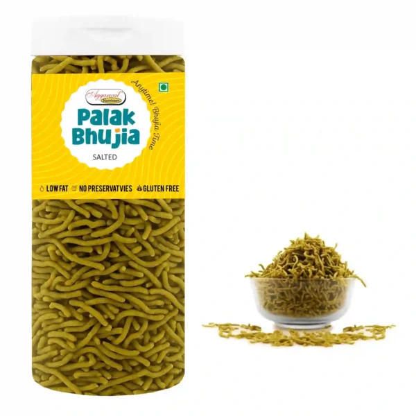 Palak Bhujia Salted (200 Gm) - Image 2