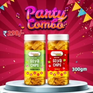 Aggarwal Namkeen Party Combo – Aloo Bhujia and Mix Namkeen Snacks Pack