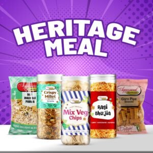 Aggarwal Namkeen Heritage Meal healthy namkeen snack combo pack