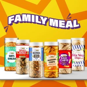 Aggarwal Namkeen Family Meal healthy namkeen snacks pack