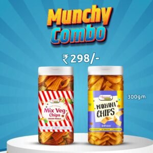 Munchy Snack Combo ₹298 – Healthy Chips and Snacks by Aggarwal Namkeen