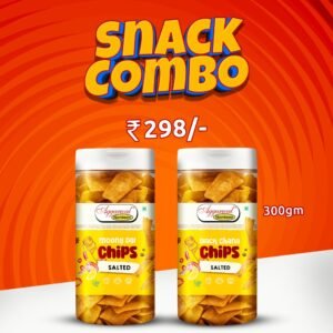 Healthy Snack Combo under ₹299 – Bajra Chips and Millet Snacks by Aggarwal Namkeen