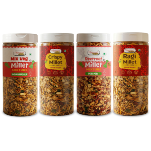 Aggarwal Namkeen Healthy Party Snack Mixture Combo (Pack of 4) 800g